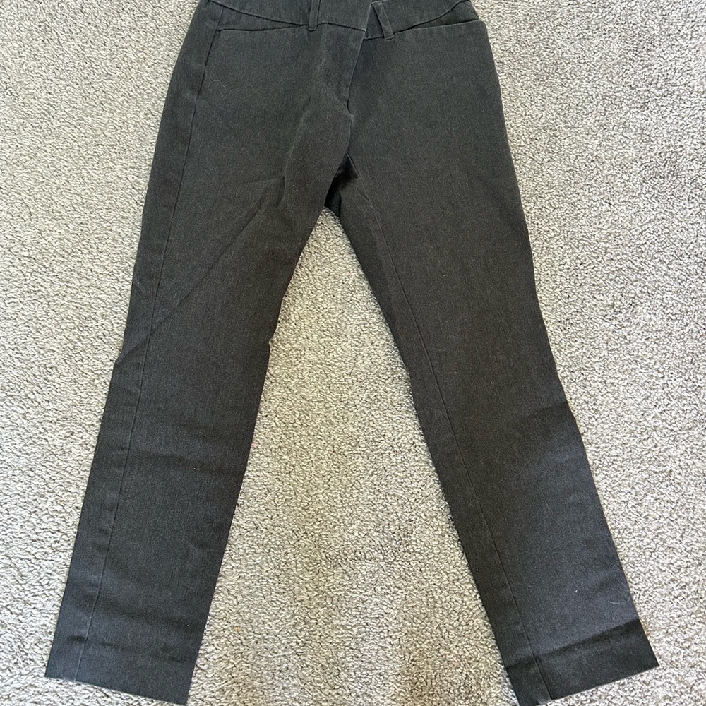 LOFT Charcoal Dress Pants
